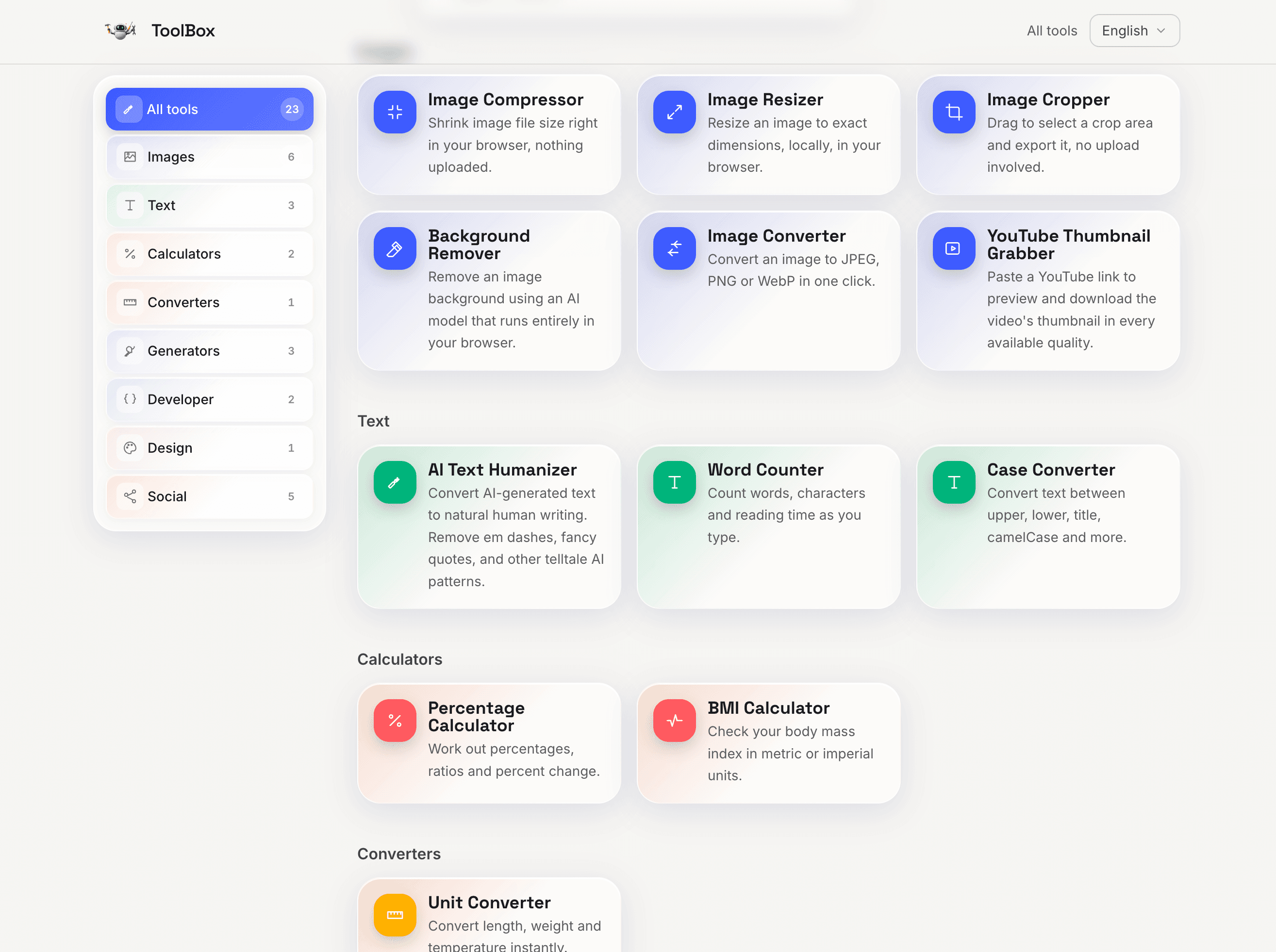 Toolbox - Developer Utilities